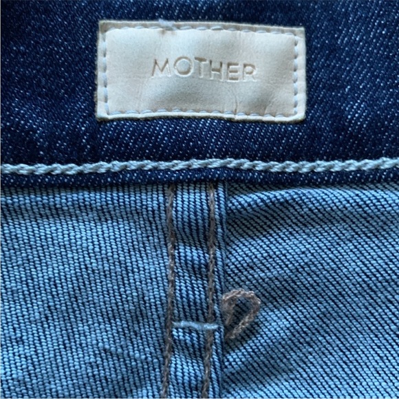 📌 MOTHER The Cha Cha In Clean Sweep Blue Wash Jean - Picture 2 of 10